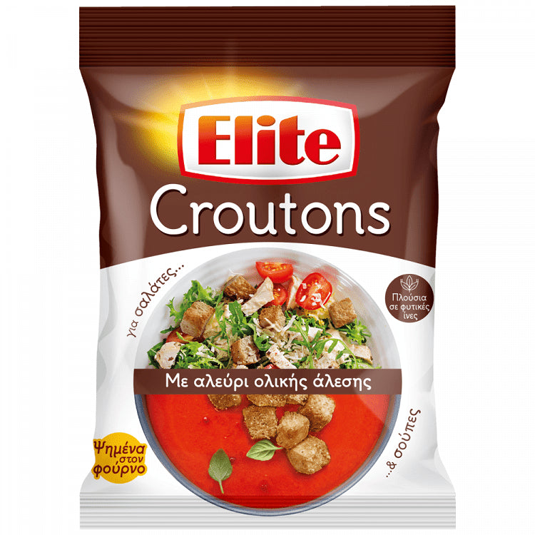 Elite Κρουτόν Ολικής Άλεσης 75gr