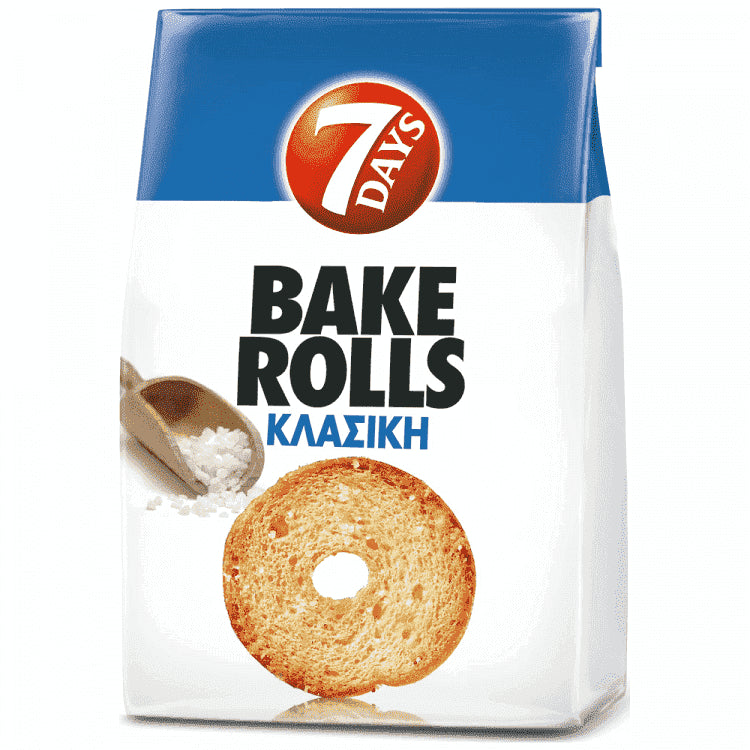 "7" Days Bake Rolls Αλάτι 150gr