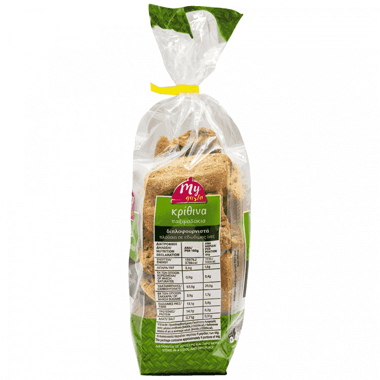 My Gusto Παξιμάδια Κρίθινα 400gr