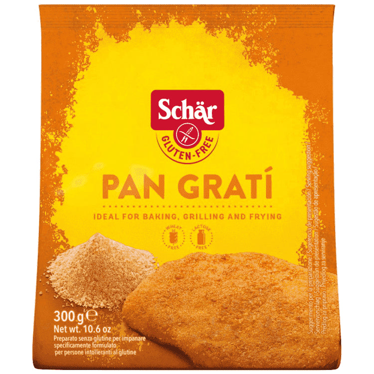 Schar Φρυγανιά Τριμμένη Χωρίς Γλουτένη "Pan Grati" 300gr