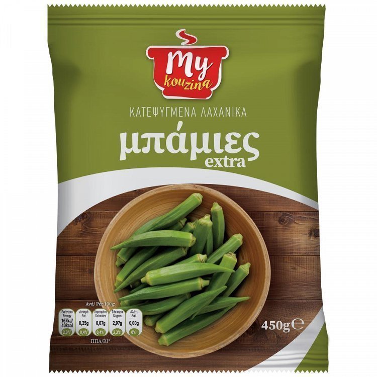 My Kouzina Μπάμιες Extra Κατεψυγμένες 450gr