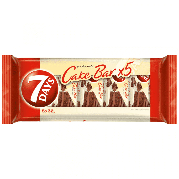 7Day's Cake Bar Κακάο 5x32gr