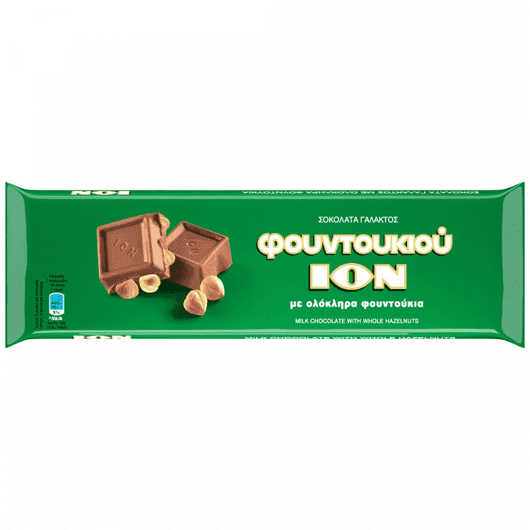 ΙΟΝ Σοκολάτα Γάλακτος Με Φουντούκια 270gr