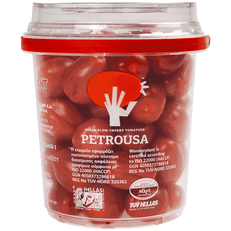 Τοματίνια Plum Πετρούσα Δράμας 500gr