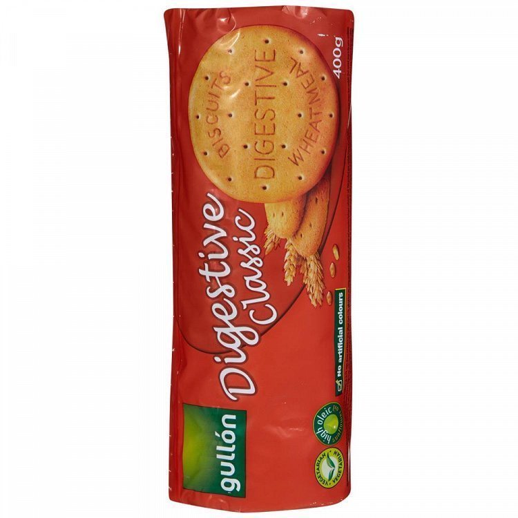 Gullon Digestive Μπισκότα Ολικής Αλέσεως 400gr