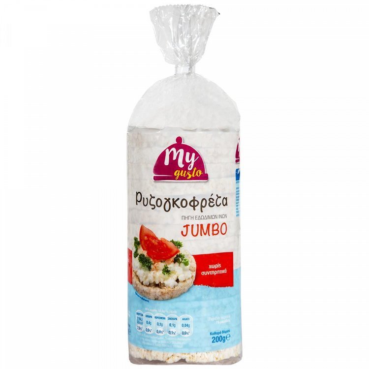 My Gusto Ρυζογκοφρέτα Jumbo 200gr