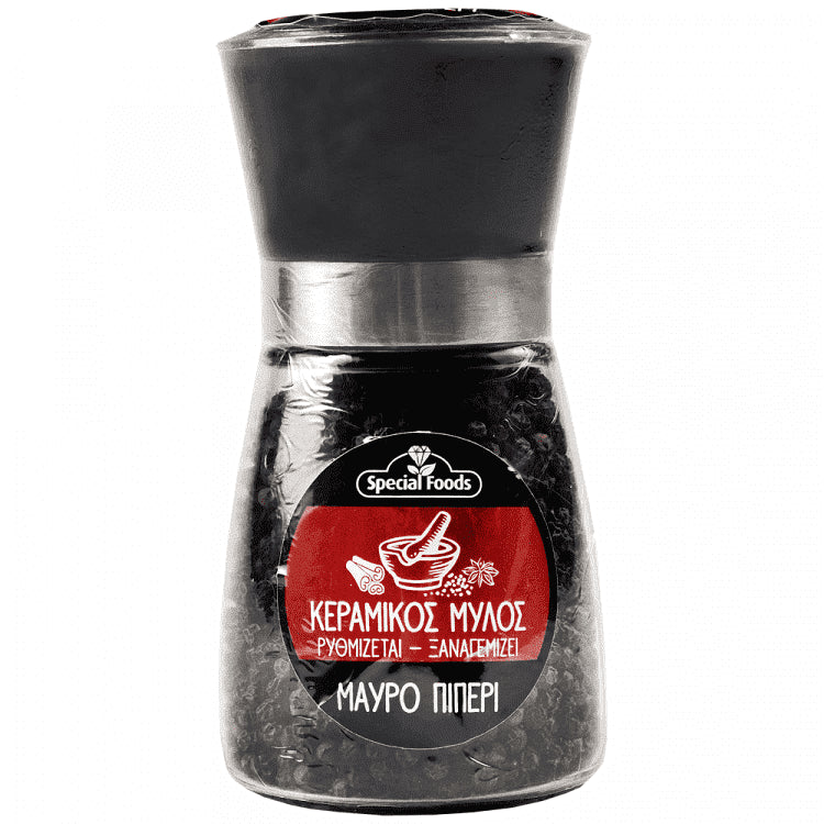 Special Foods Μαύρο Πιπέρι Μύλος 80gr