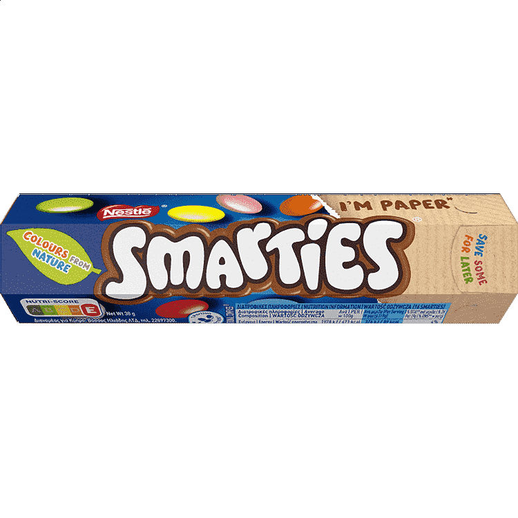 Smarties Κουφετάκια με Σοκολάτα Γάλακτος 38g