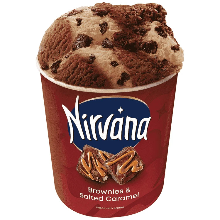 Nirvana Brownies & Salted Caramel 322gr 420ml