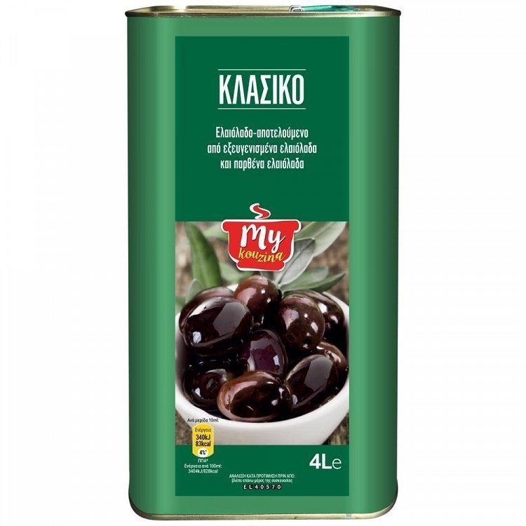 My Kouzina Κλασικό Ελαιόλαδο 4 lt