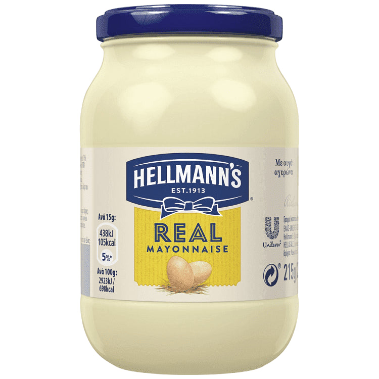 Hellmann's Real Μαγιονέζα 225ml