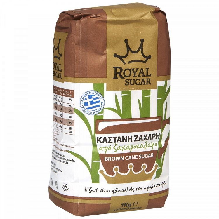 Royal Sugar Ζάχαρη Καστανή 1kg