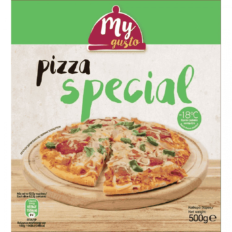 My Gusto Pizza Special Κατεψυγμένη 500gr