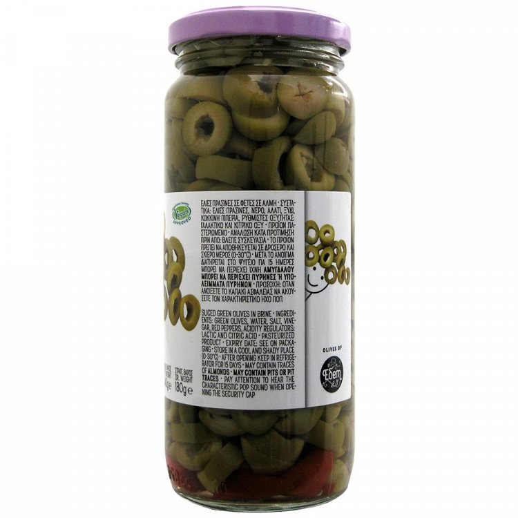 Εδέμ Ελιές Πράσινες Φέτες 340gr