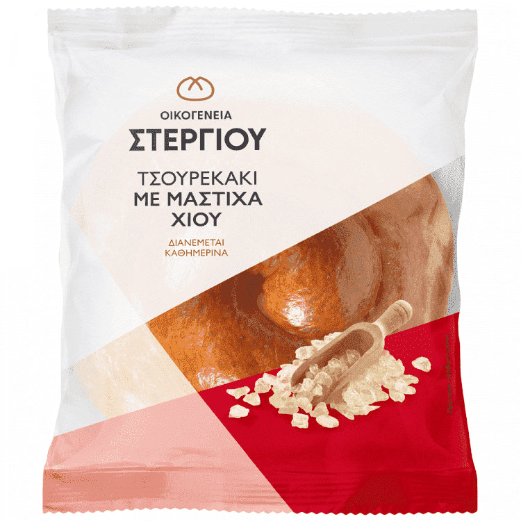 Οικογένεια Στεργίου Τσουρέκι Μαστίχα Χίου 90gr