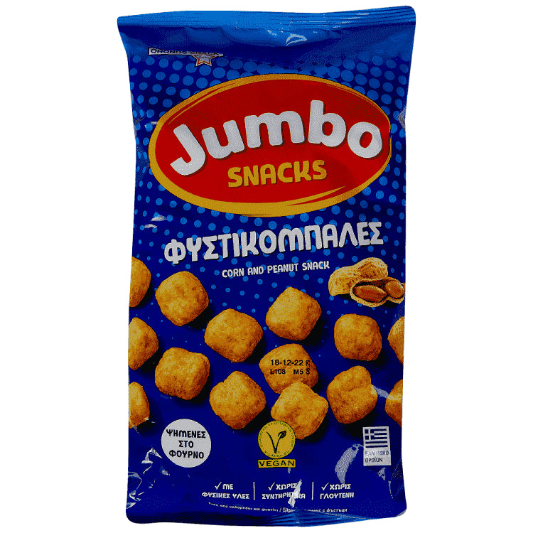 Jumbo Φυστικόμπαλες Χωρίς Γλουτένη 102gr