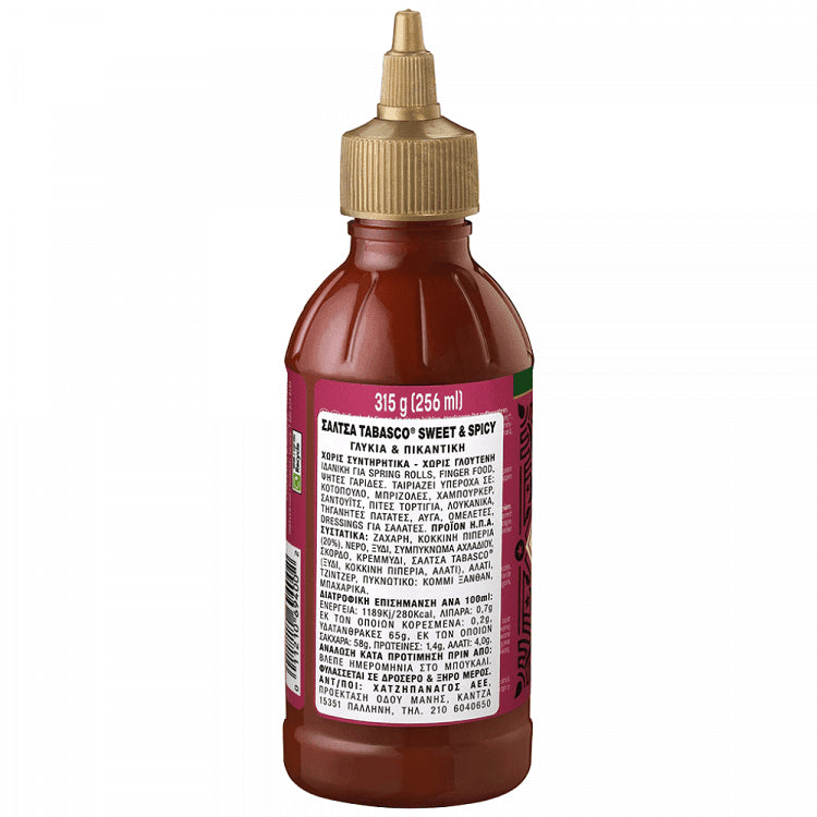 Tabasco Σάλτσα Sweet & Spicy 315gr