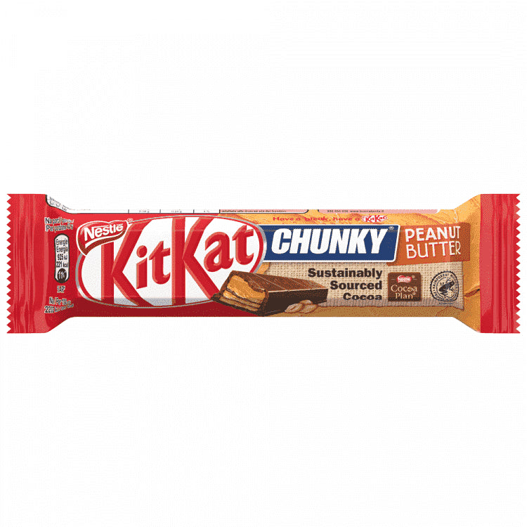 KitKat Chunky Γκοφρέτα Peanut Butter 42gr