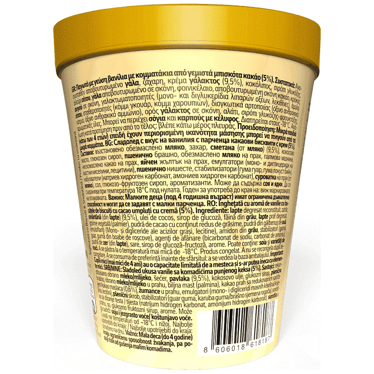Nirvana Cookie & Cream 538gr 750ml