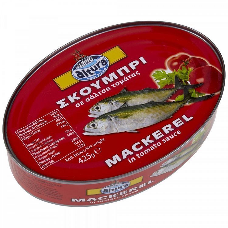 Altura Σκουμπρί σε Σάλτσα Τομάτας 425gr