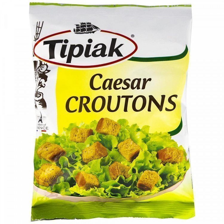 Tipiak Κρουτόν Για Σαλάτα Caesar 50gr
