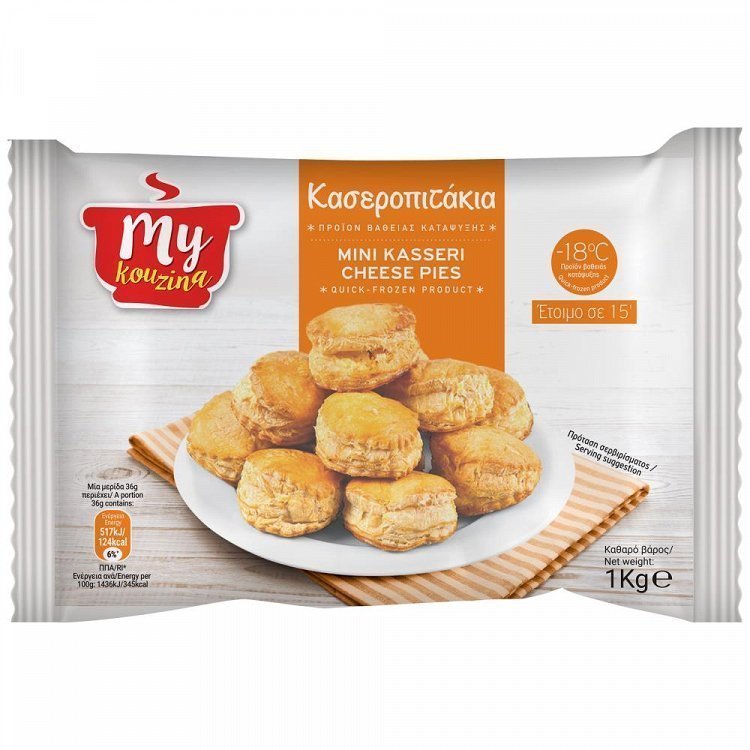 My Kouzina Κασεροπιτάκια Κατεψυγμένα 1kg