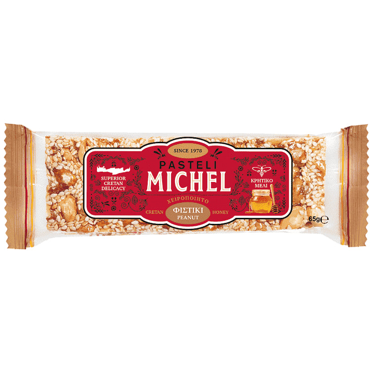 Pasteli Mich Παστέλι Φυστικάτο 65gr