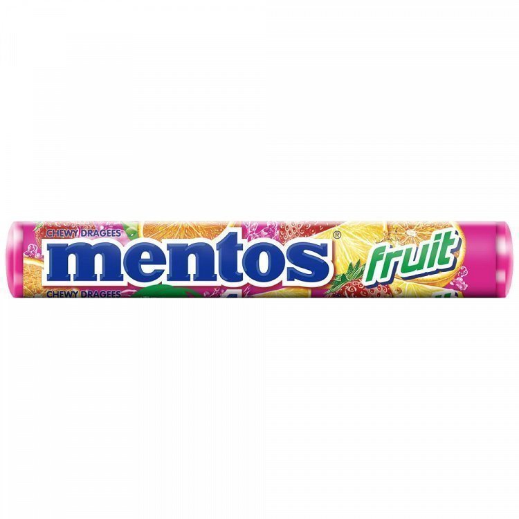 Mentos Καραμέλες Φρούτου 38gr