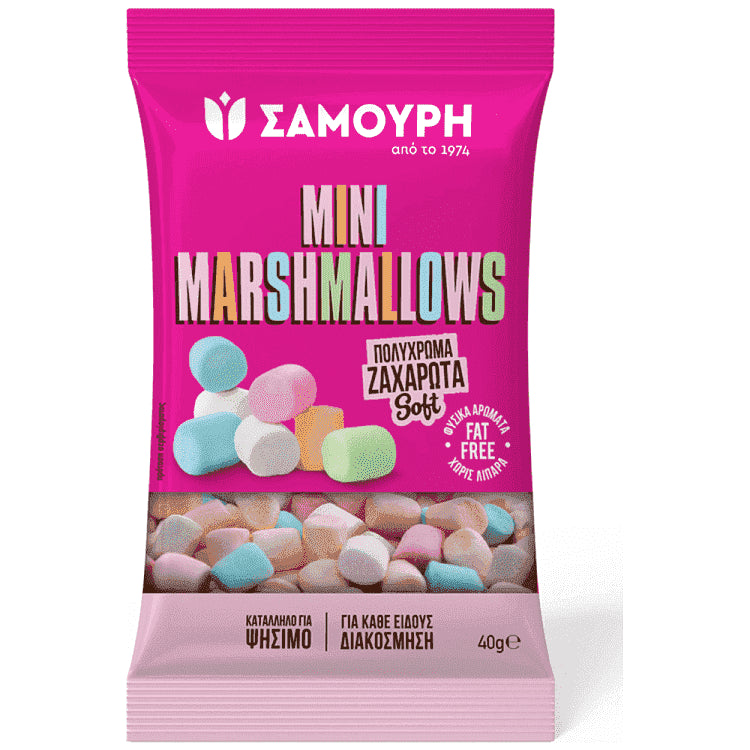 Σάμουρη Mini Μarshmallows 40gr