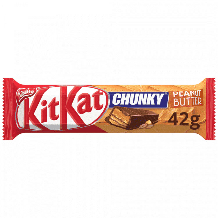 KitKat Chunky Γκοφρέτα Peanut Butter 42gr