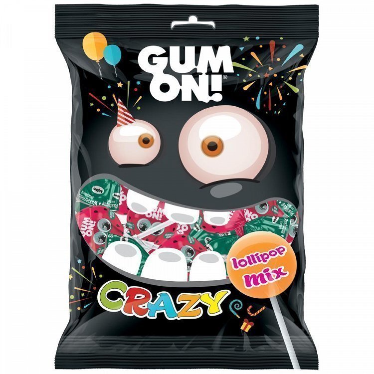 Λάβδας Γλειφιτζούρι Gum On Crazy Mix 220gr