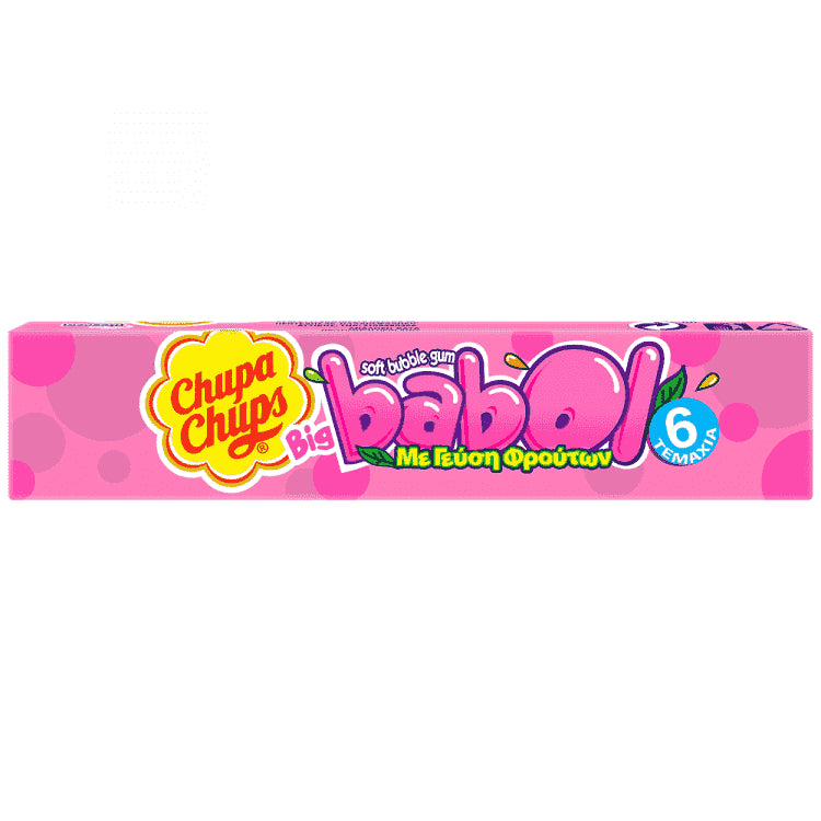 Chupa Chups Big Babol Tutti Frutti Τσίχλες 20τεμ
