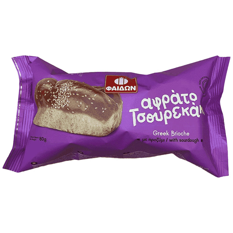 Φαίδων Αφράτο Τσουρεκάκι Με Προζύμι 80gr