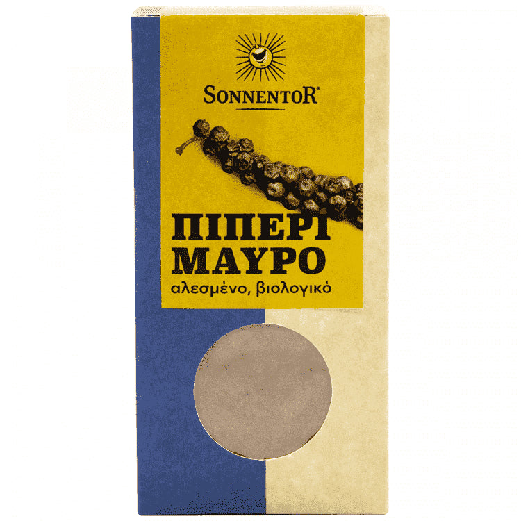 Sonnentor Πιπέρι Μαύρο Αλεσμένο Βio 50g
