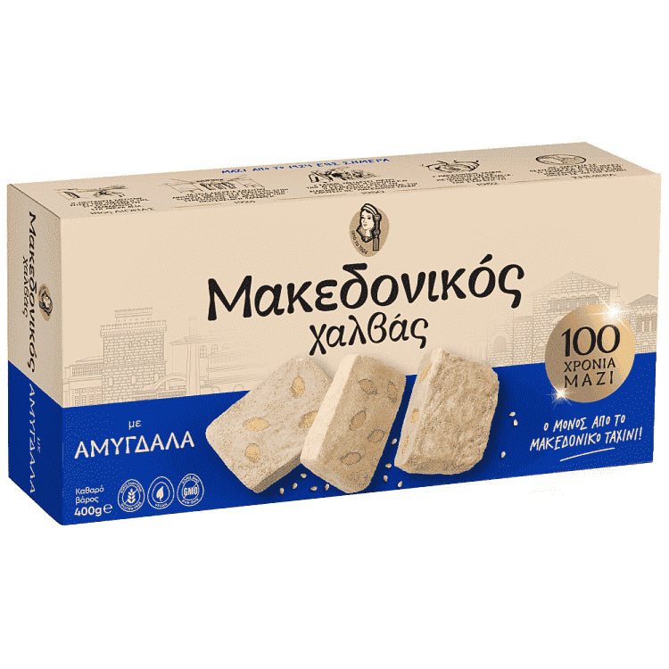 Χαίτογλου Μακεδονικός Χαλβάς Αμύγδαλο 400gr