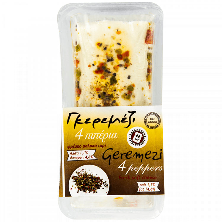 Γκερεμέζι Μαλακό Τυρί Με 4 Πιπέρια 100gr