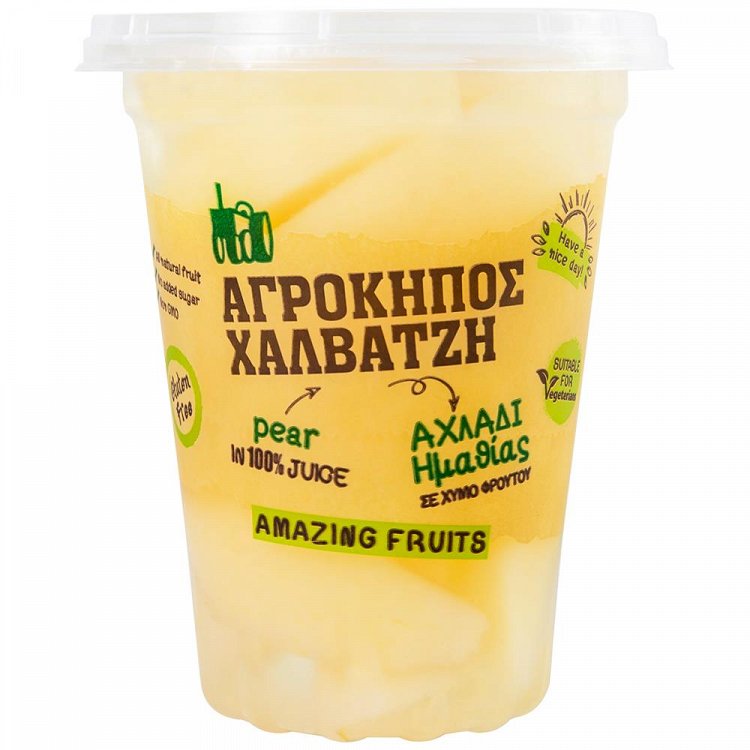 Αγρόκηπος Φρουτοσαλάτα Αχλάδι 400gr