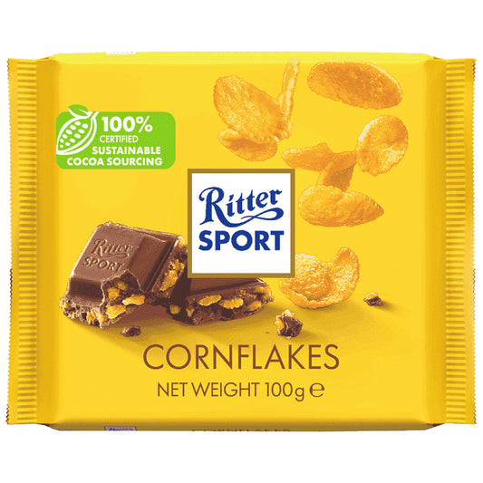 Ritter Sport Milk Chocolate Cornflakes 100gr