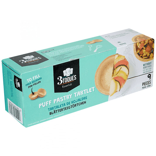 3 Toques Pastry Tartlet-Small Quiches 161gr