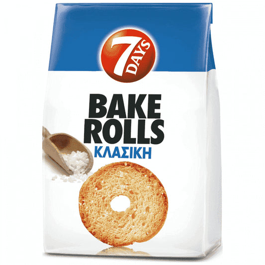 "7" Days Bake Rolls Αλάτι 150gr