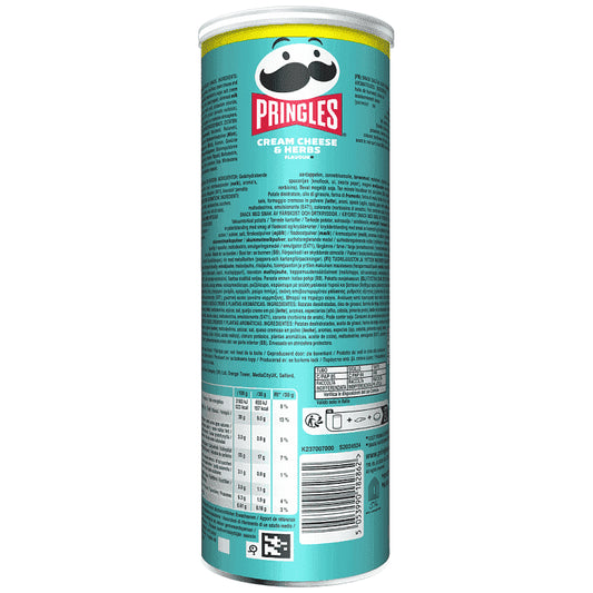 Pringles Cream Cheese & Herbs 165gr