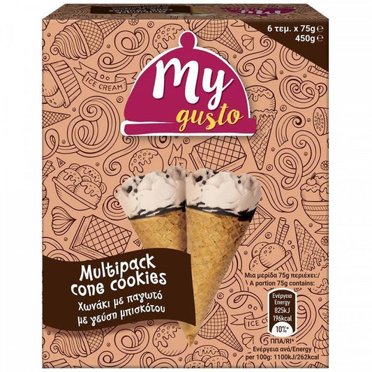 My Gusto Multi Πύραυλος Cookies 450gr (480ml)