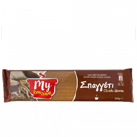 My Kouzina Σπαγγέτι Ολικής Άλεσης 500gr