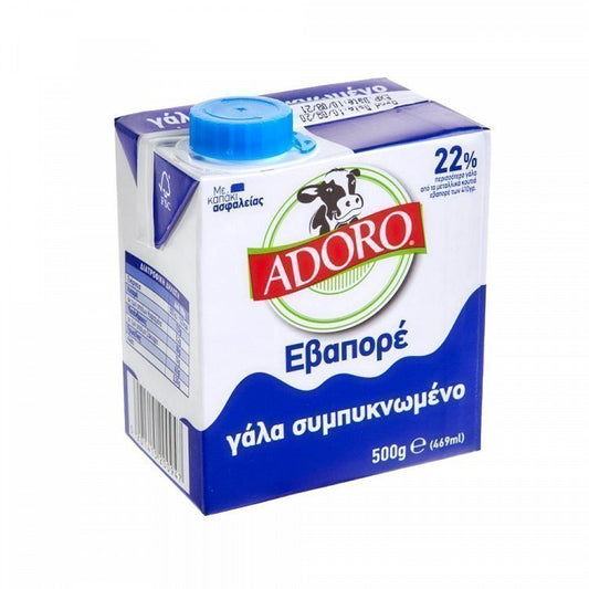 Adoro Εβαπορέ Γάλα Χάρτινο 500gr