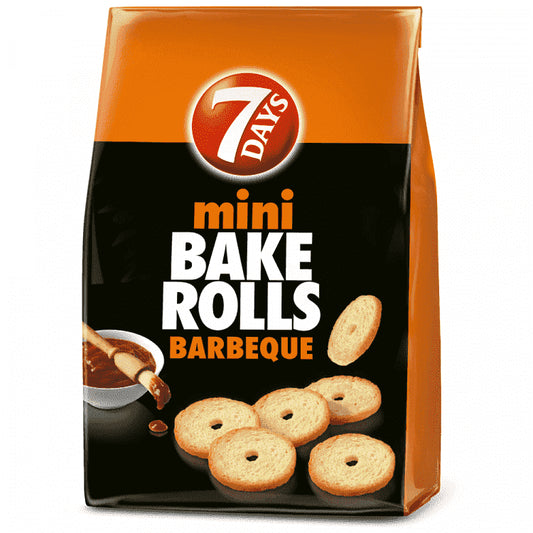 "7" Days Bake Rolls Mini Barbeque 150gr