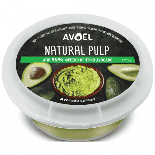 Avoel Natural Avocado Spread 125gr