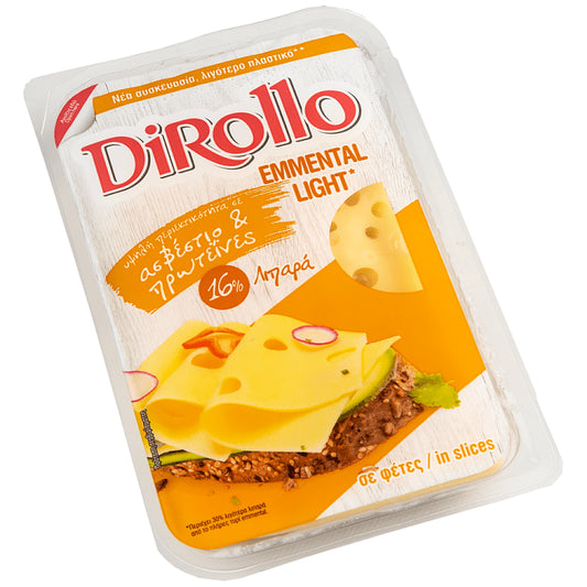 Dirollo Emmental Light Σε Φέτες 175gr