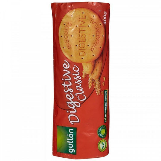 Gullon Digestive Μπισκότα Ολικής Αλέσεως 400gr