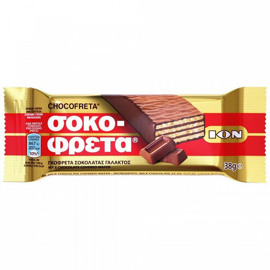 ΙΟΝ Σοκοφρέτα Γάλακτος 38gr