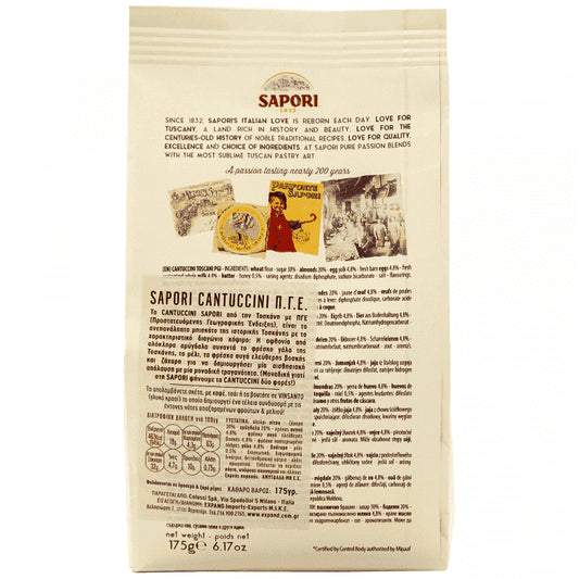 Sapori Cantuccini Αμυγδαλωτό 175gr